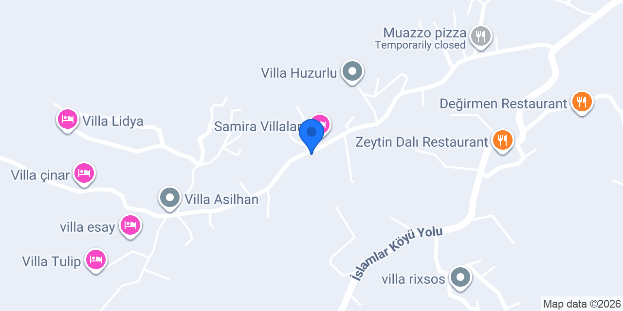 VİLLA DOĞA konumu