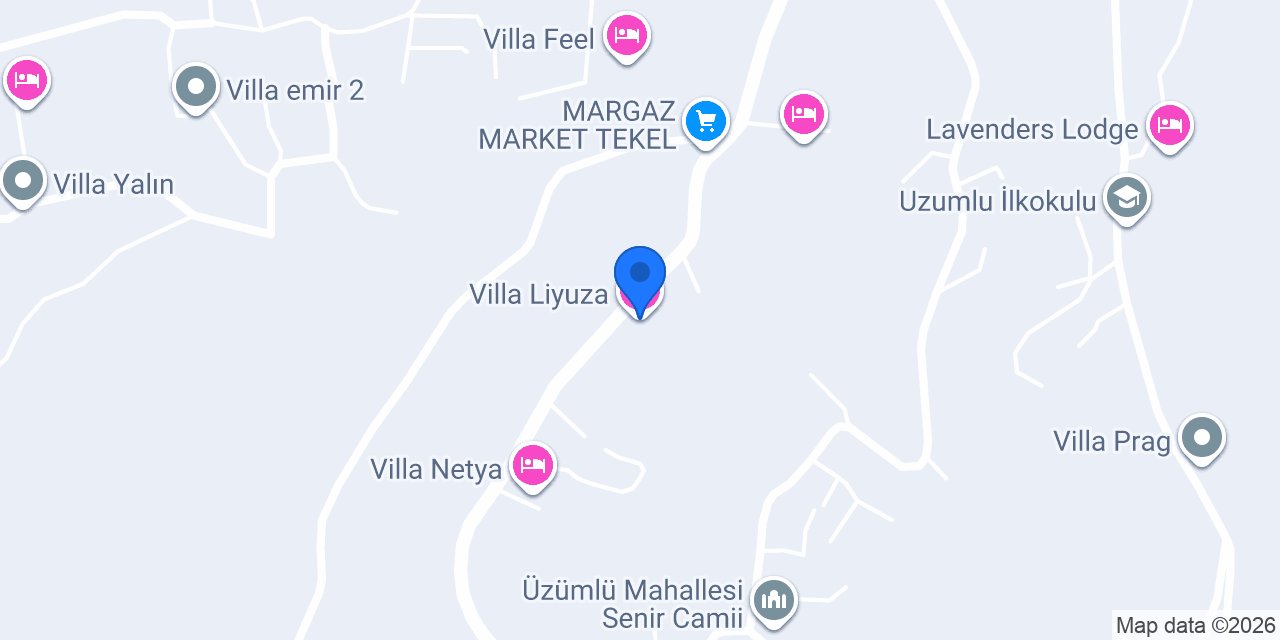 Villa Liyuza konumu