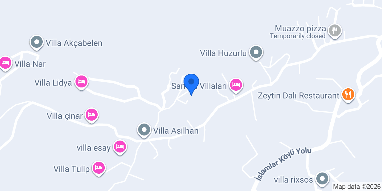 Villa Platin İslamlar konumu