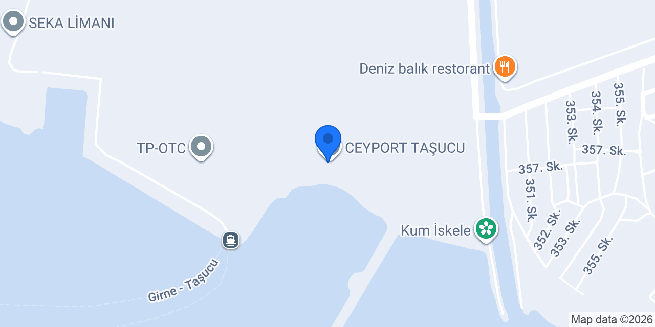 Filo Denizcilik Taşucu Acente konumu