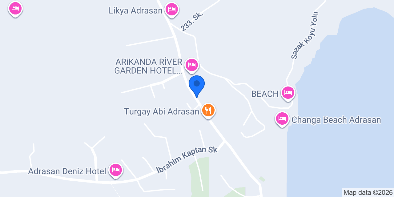 Adrasan Pırlanta Camp & Glamping konumu