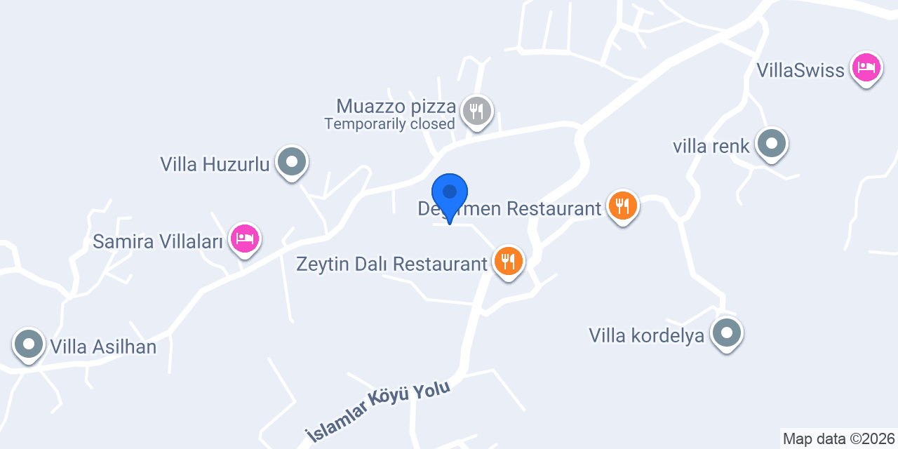 VİLLA SEDİR konumu