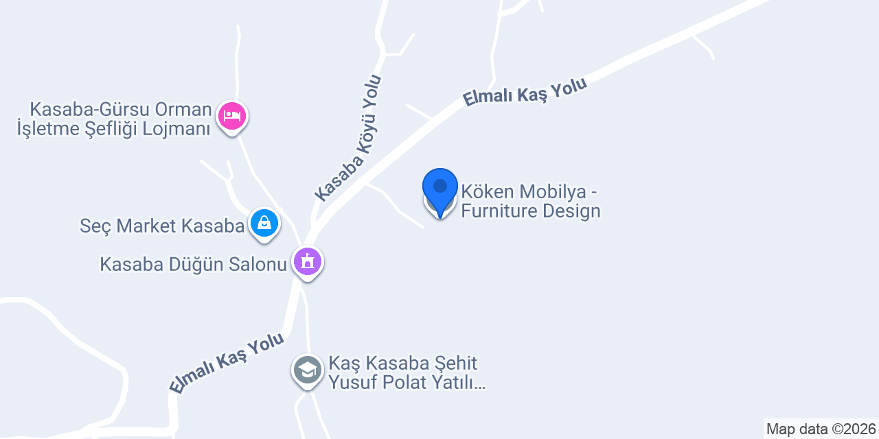 Köken Mobilya - Furniture Design konumu