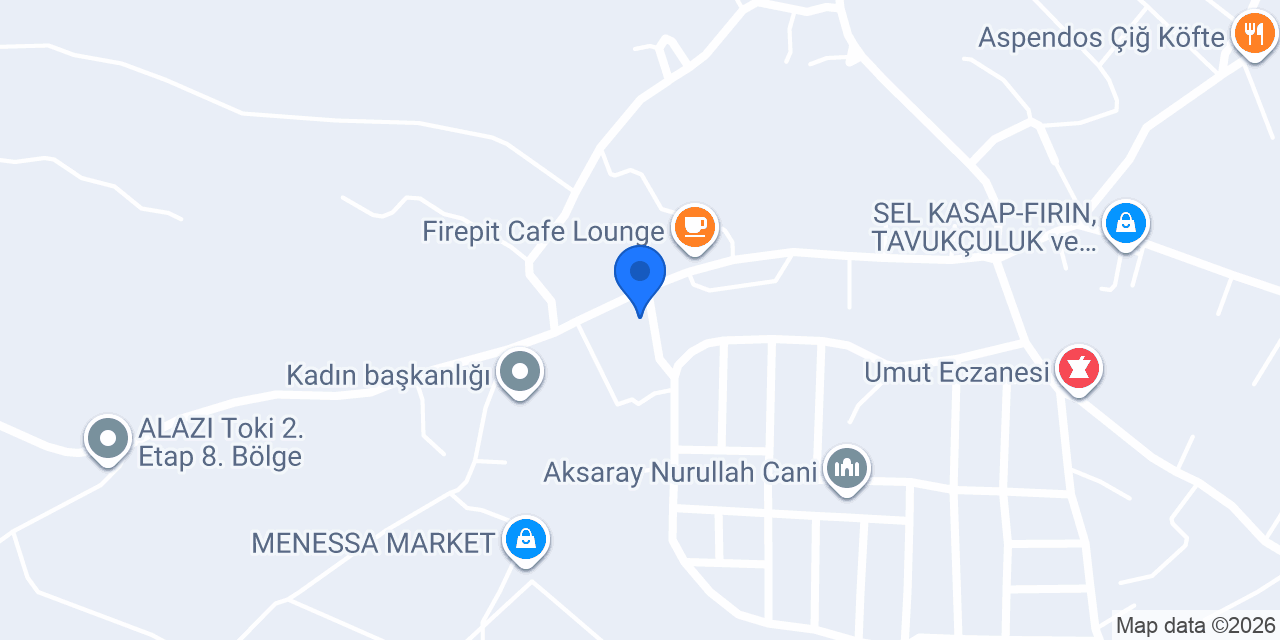 Ahmet Doğan fırını konumu