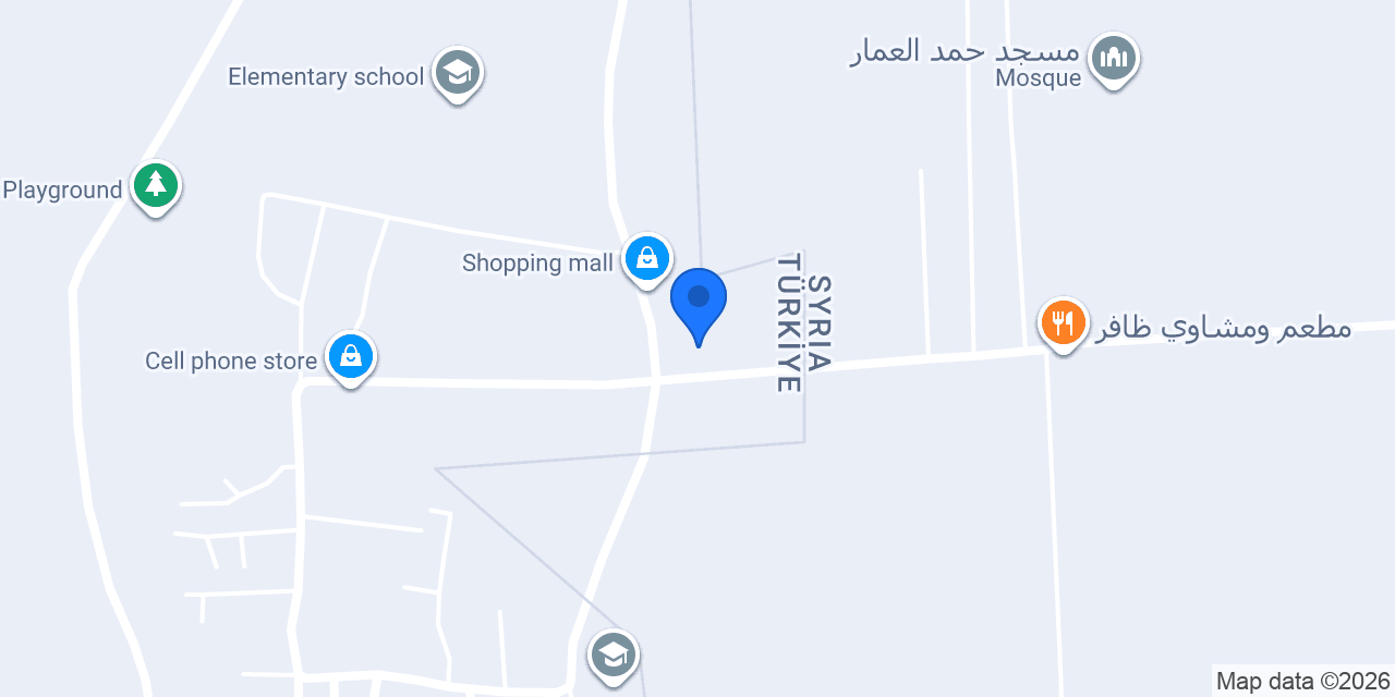 محلات أبو نزار konumu