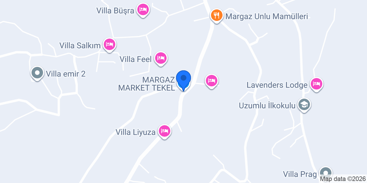 MARGAZ MARKET TEKEL konumu