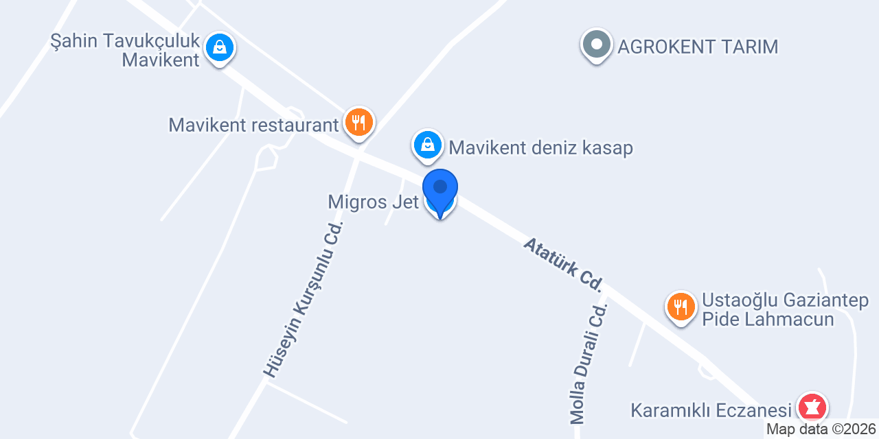 Migros Jet konumu