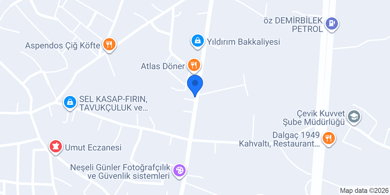 Ertaş Elektrik ve Aydınlatma konumu