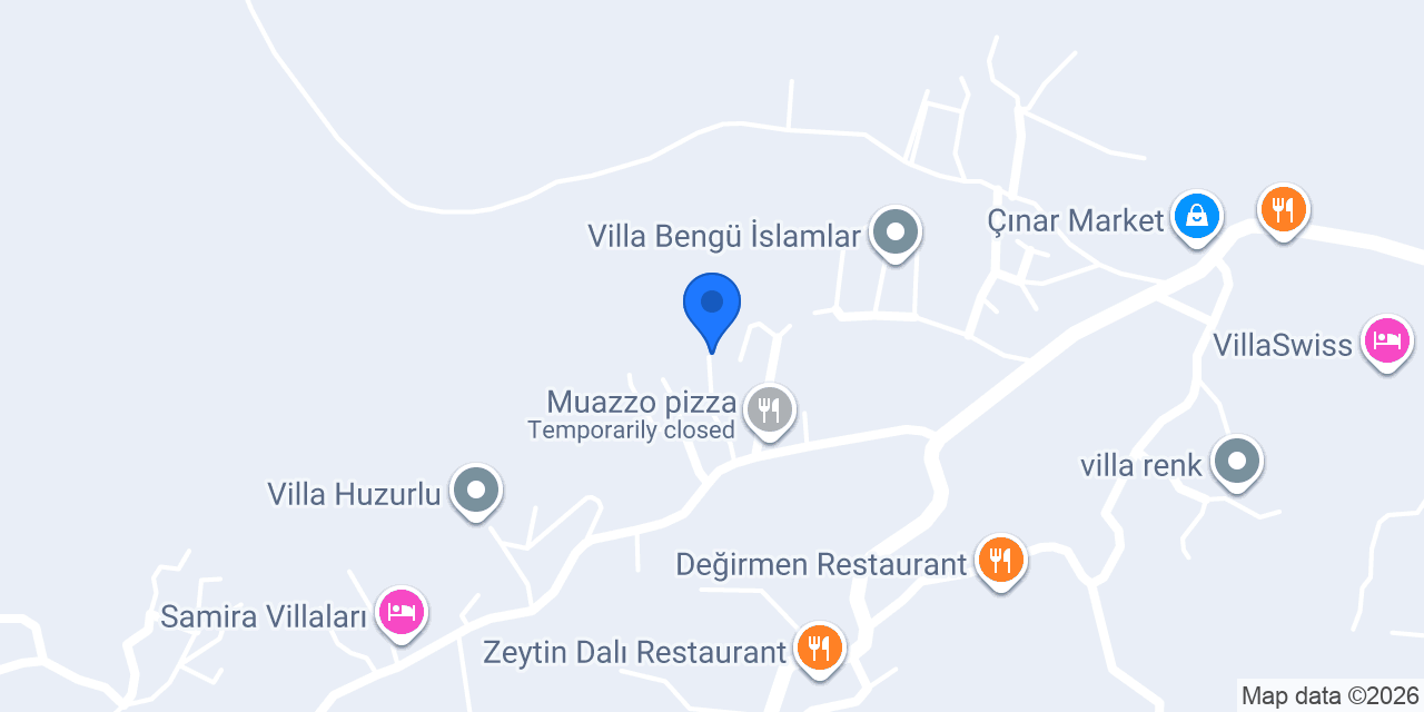 VİLLA EGE İSLAMLAR konumu