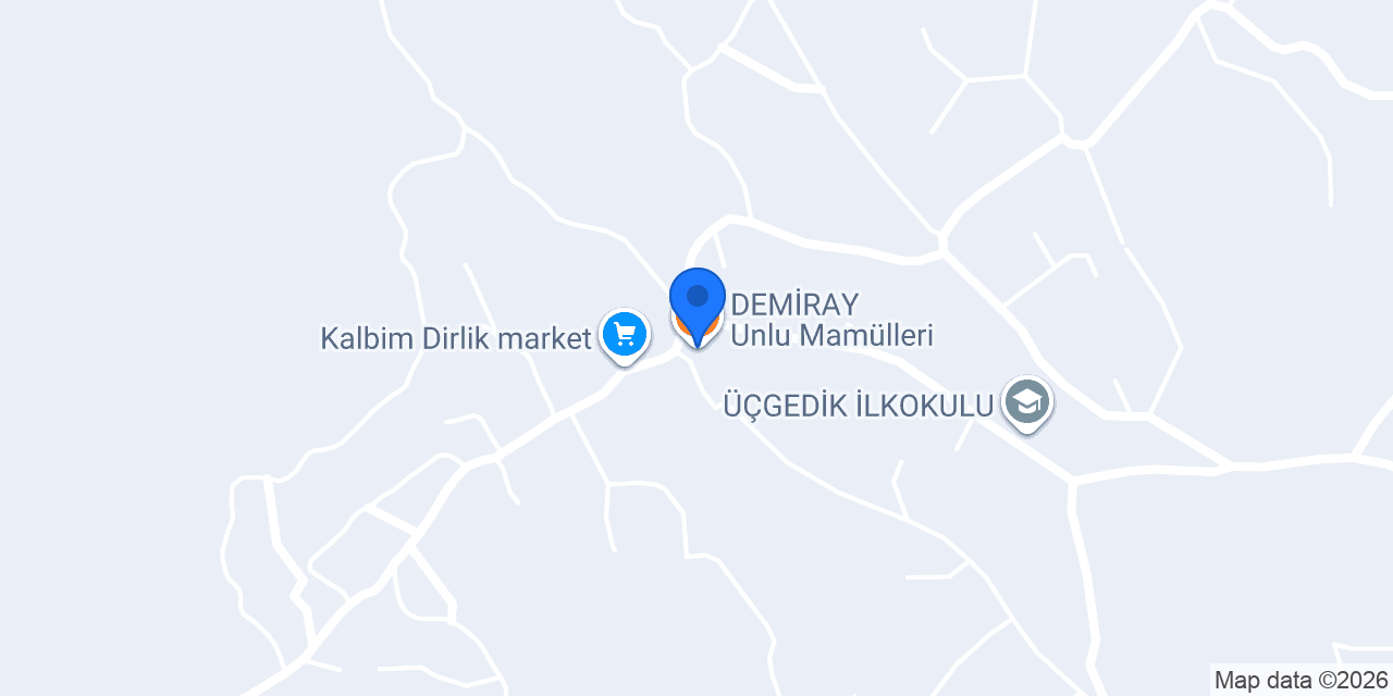 DEMİRAY Unlu Mamülleri konumu