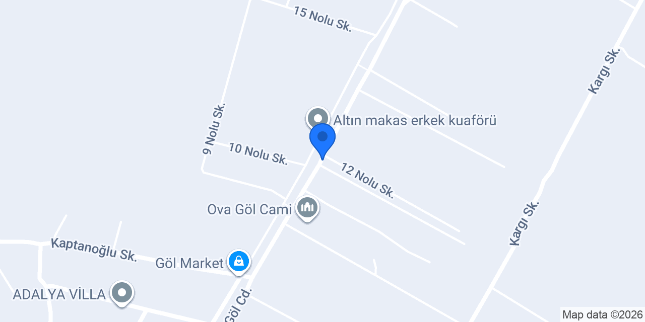 ERDOĞAN MARKET konumu