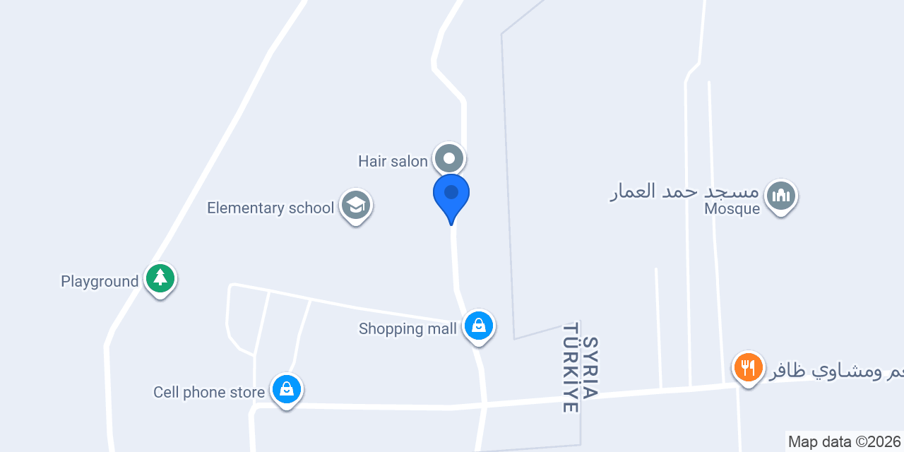 صالون العبود konumu