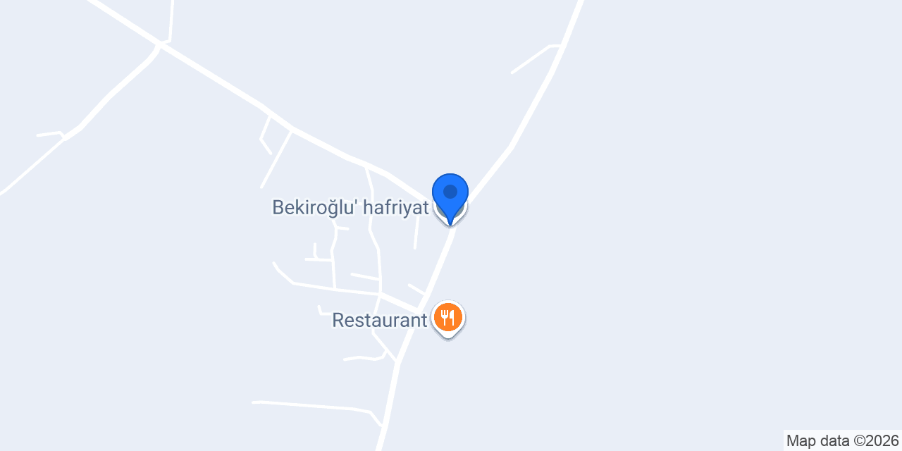 Bekiroğlu' hafriyat konumu