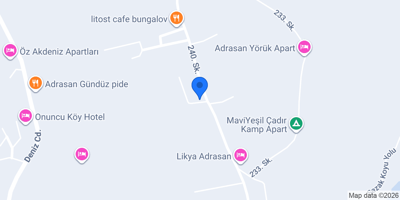 Zakkum Evleri konumu