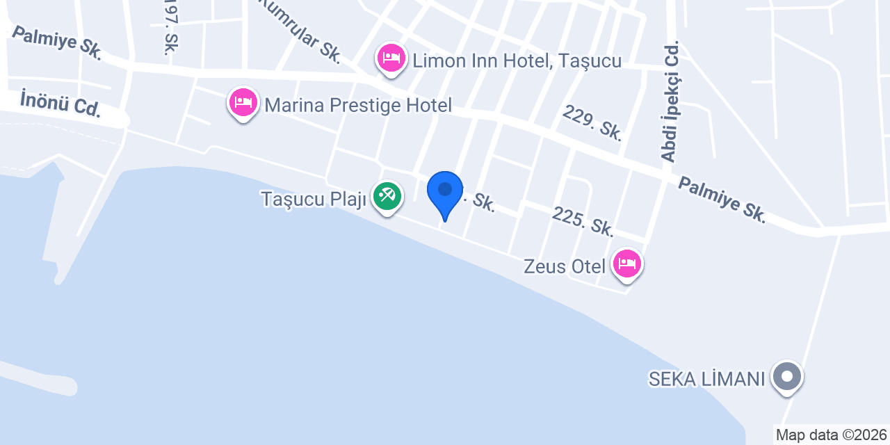 Mavi İkiz Otel konumu