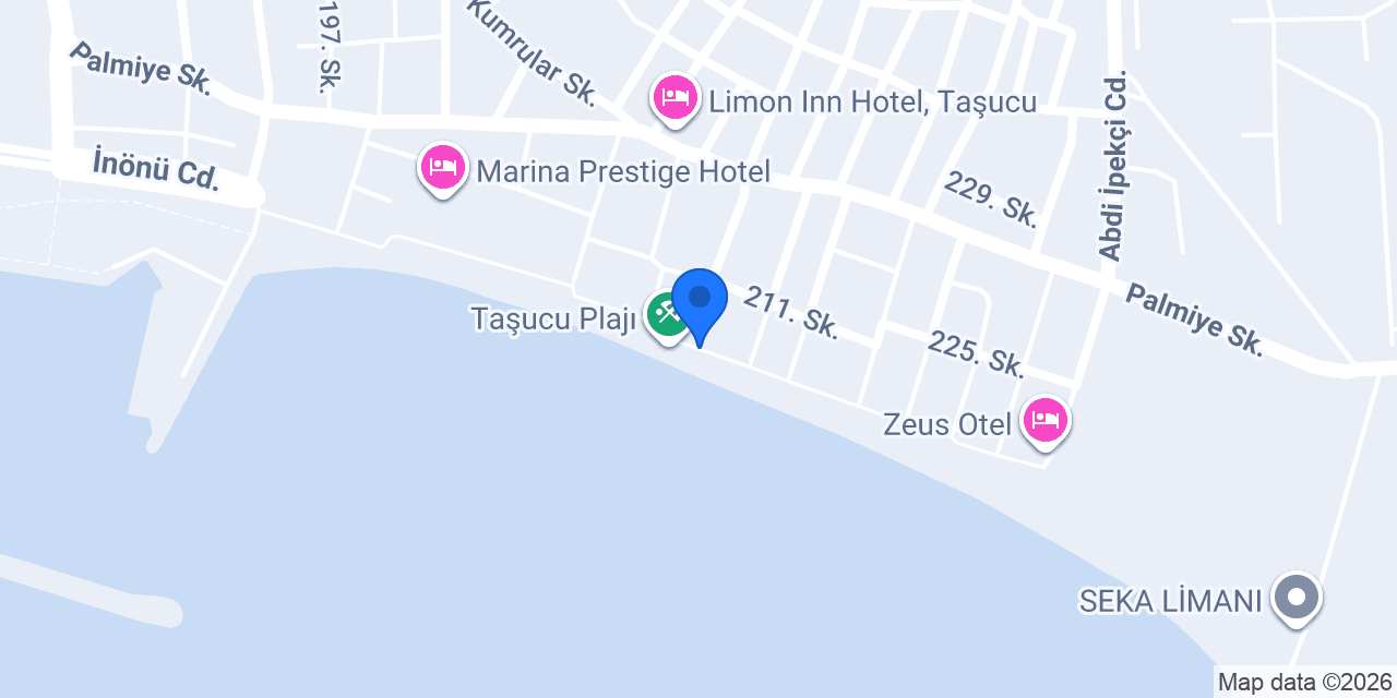 Meltem Pansiyon konumu