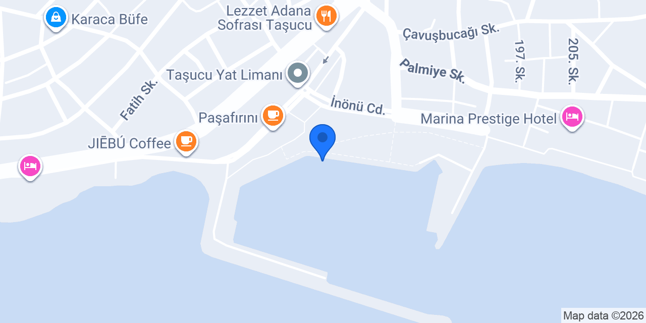 RÜYA DENİZ YATÇILIK konumu