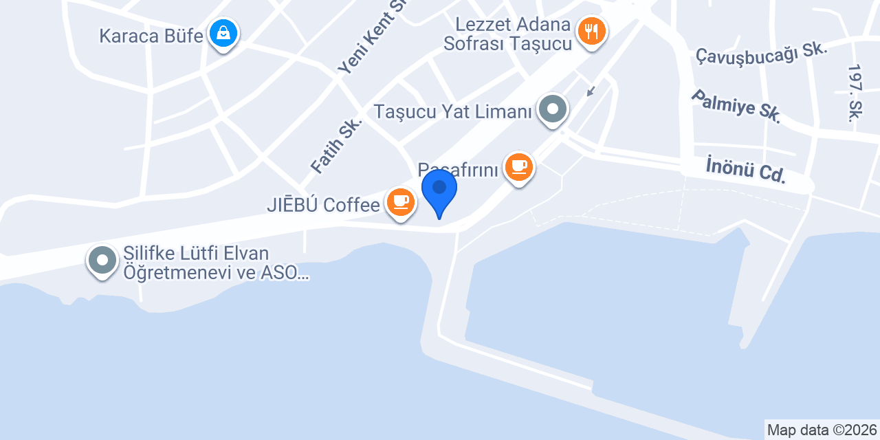 PTT Tasucu konumu
