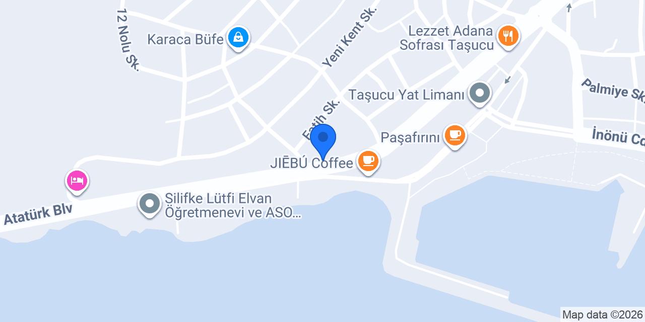 Avis Mersin Taşucu konumu