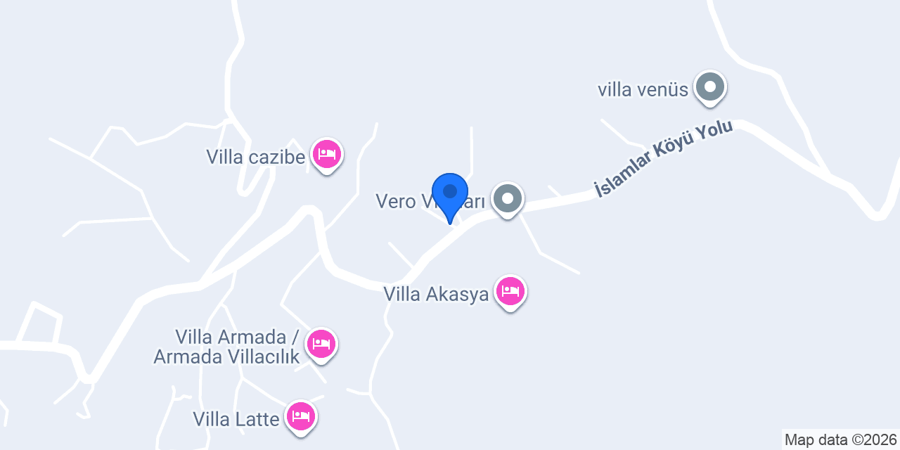 Villa Petra konumu