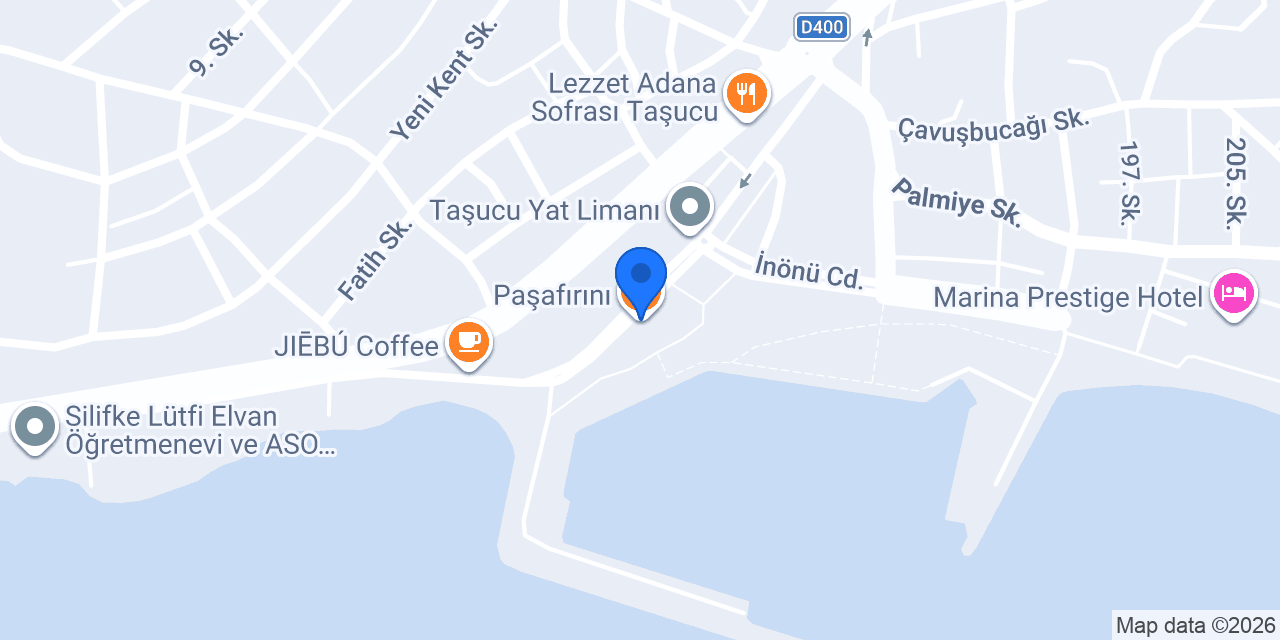 Paşafırını konumu