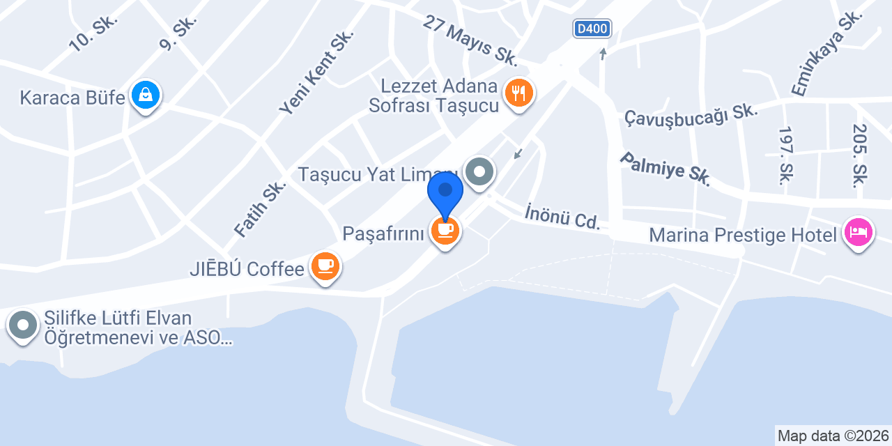 Petek Pastanesi konumu
