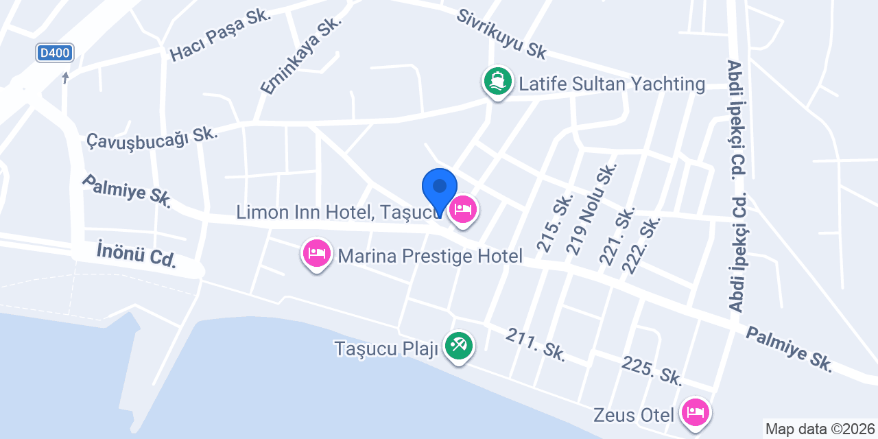 Lavanta Restoran konumu