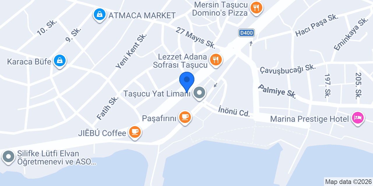 Cezeryeci Sinan - Taşucu konumu