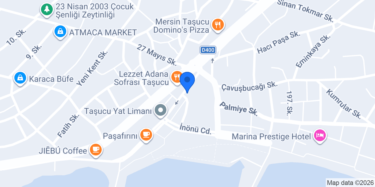 Bahçe Kebap konumu