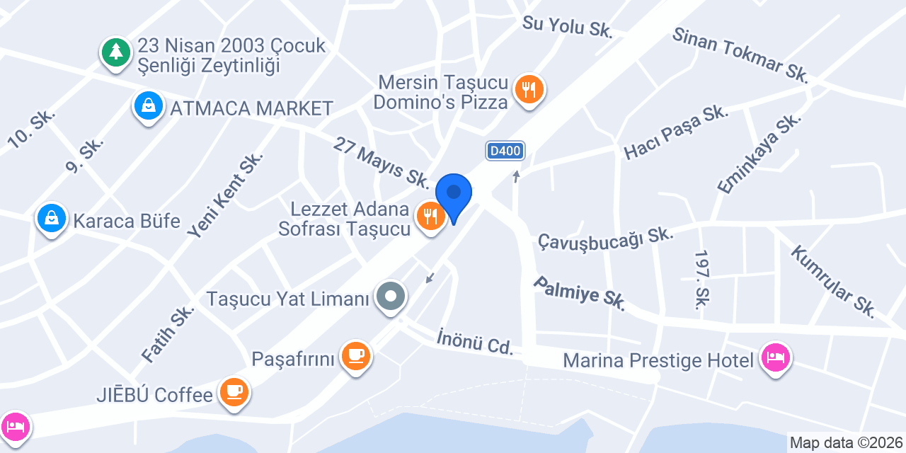 Yeğen Yapı Market konumu