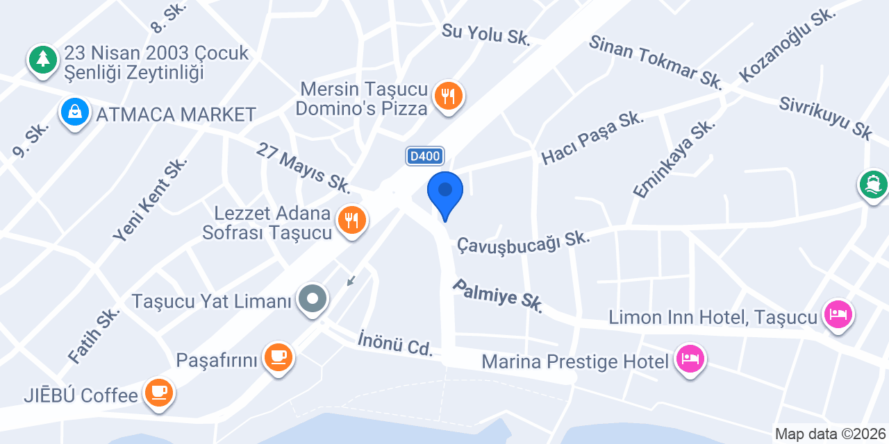 Bülent Börekçilik Mersin Silifke Taşucu konumu