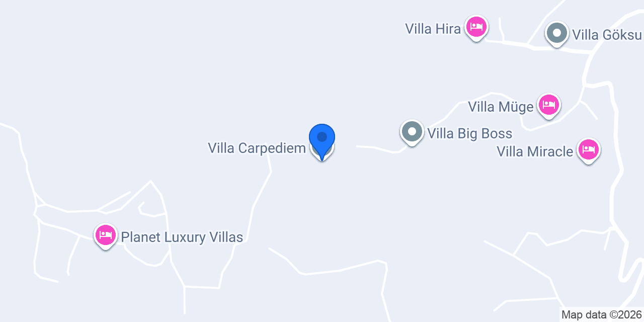 Villa Carpediem konumu
