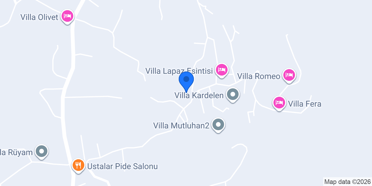 Villa Hermia konumu