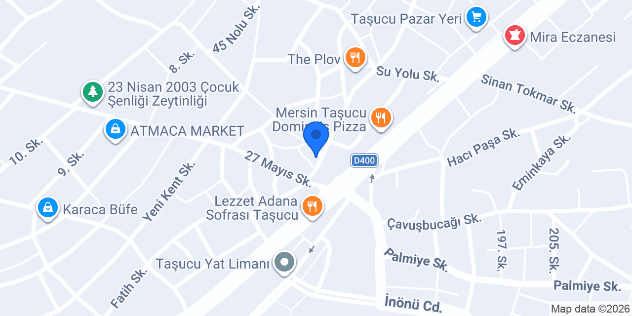 Mert kasap konumu