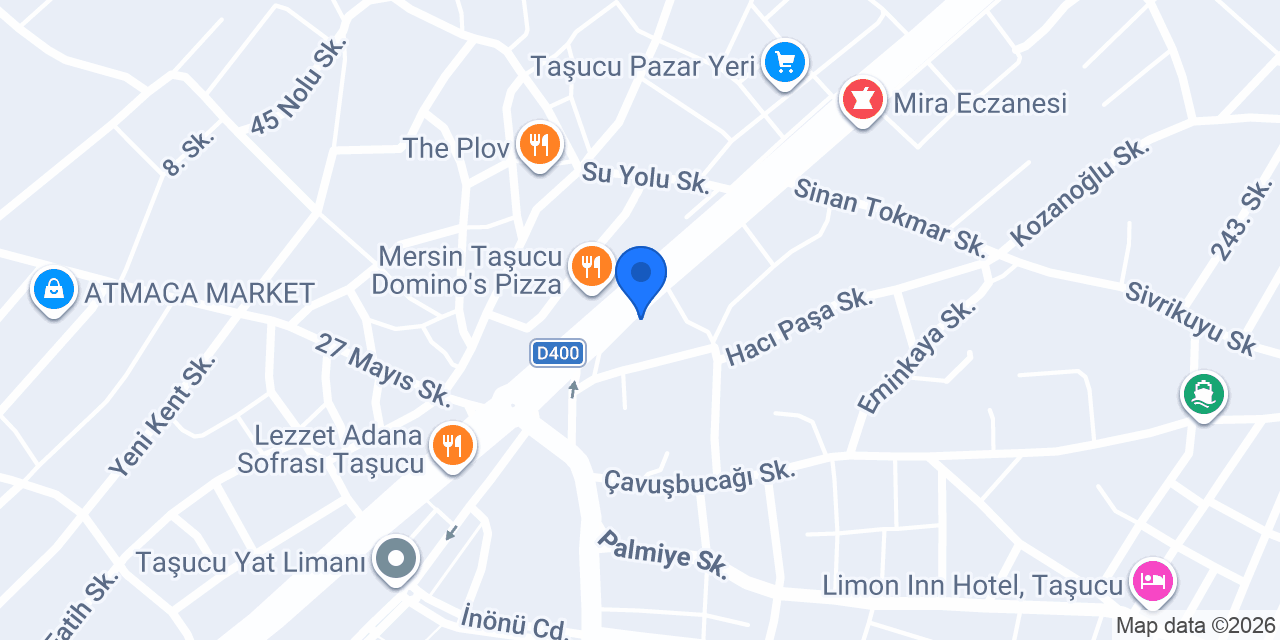 EUROPCAR TAŞUCU konumu