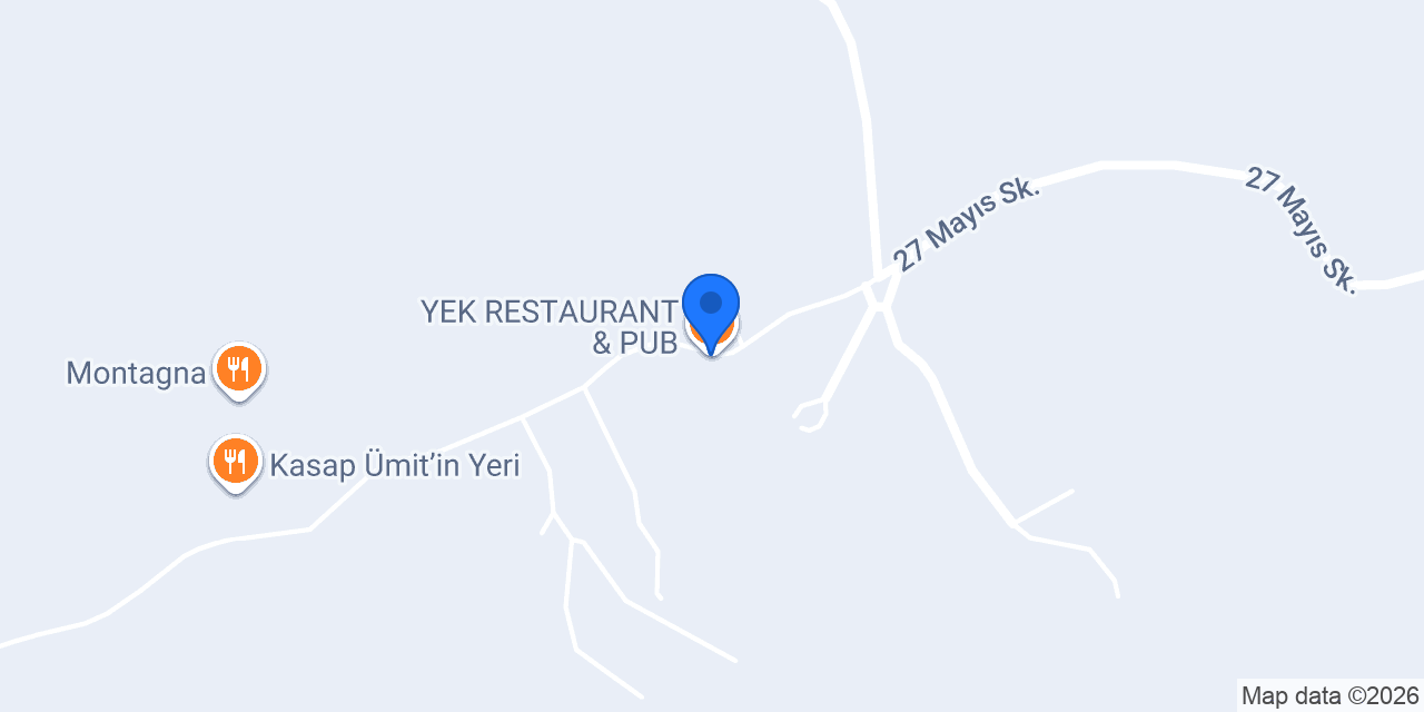 YEK RESTAURANT & PUB konumu