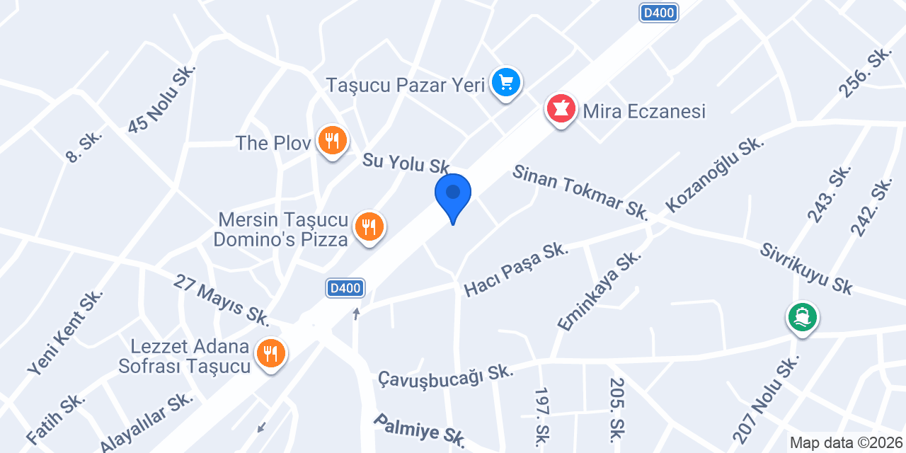 Taşucu Direk Elektrik konumu