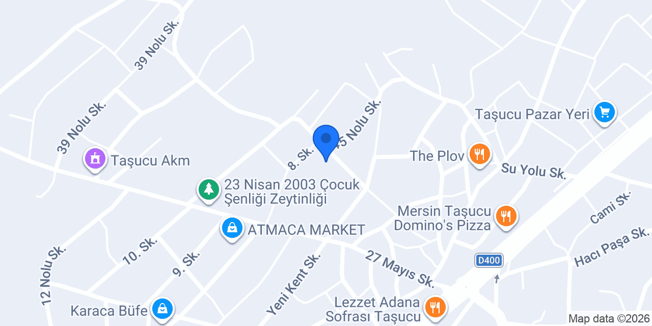 Taşucu Ortaokulu konumu