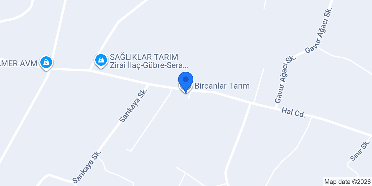Bircanlar Tarım konumu
