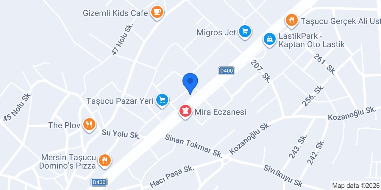 Artukbey Kahve Taşucu konumu