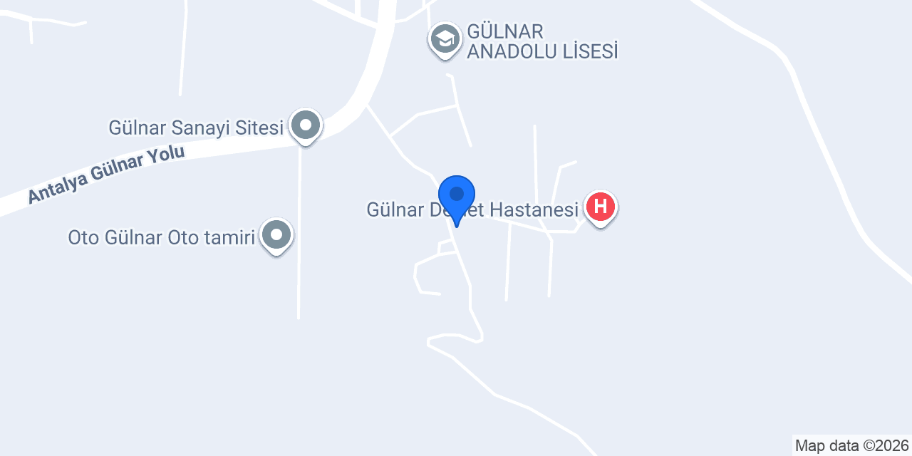 Gülnar Eczanesi konumu