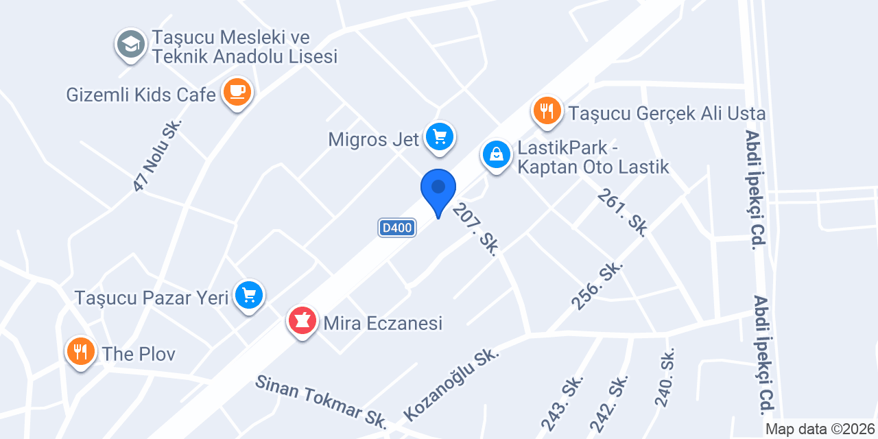 Ziraat Bankası Taşucu Şubesi konumu