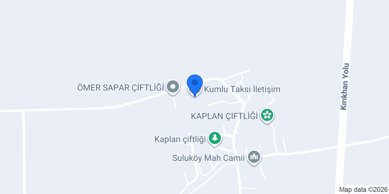 Kumlu Taksi İletişim konumu