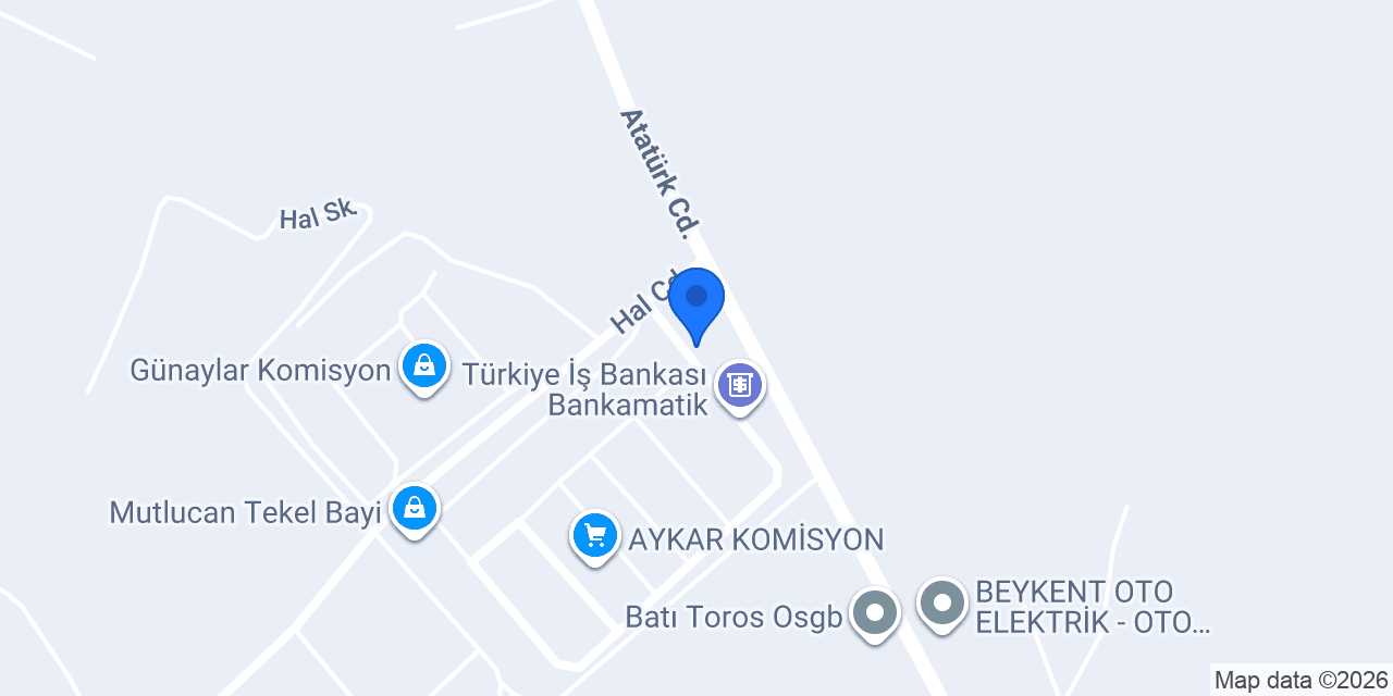 Halkbank Mavikent Şubesi konumu
