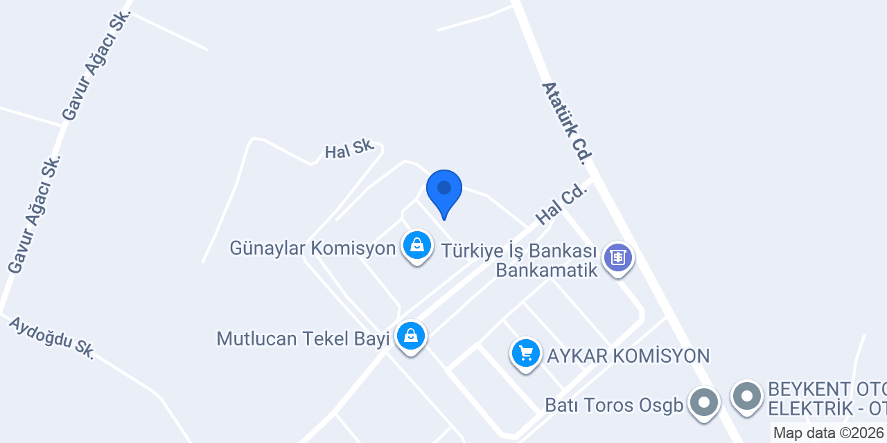 İSA TURHAN TARIM konumu