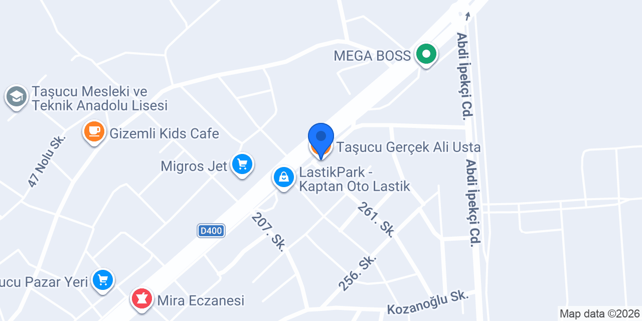Taşucu Gerçek Ali Usta konumu