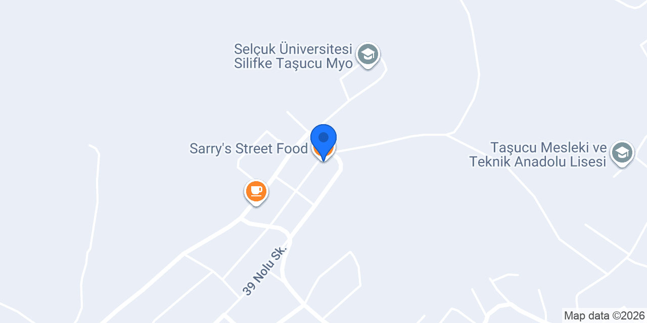 Sarry's Street Food konumu