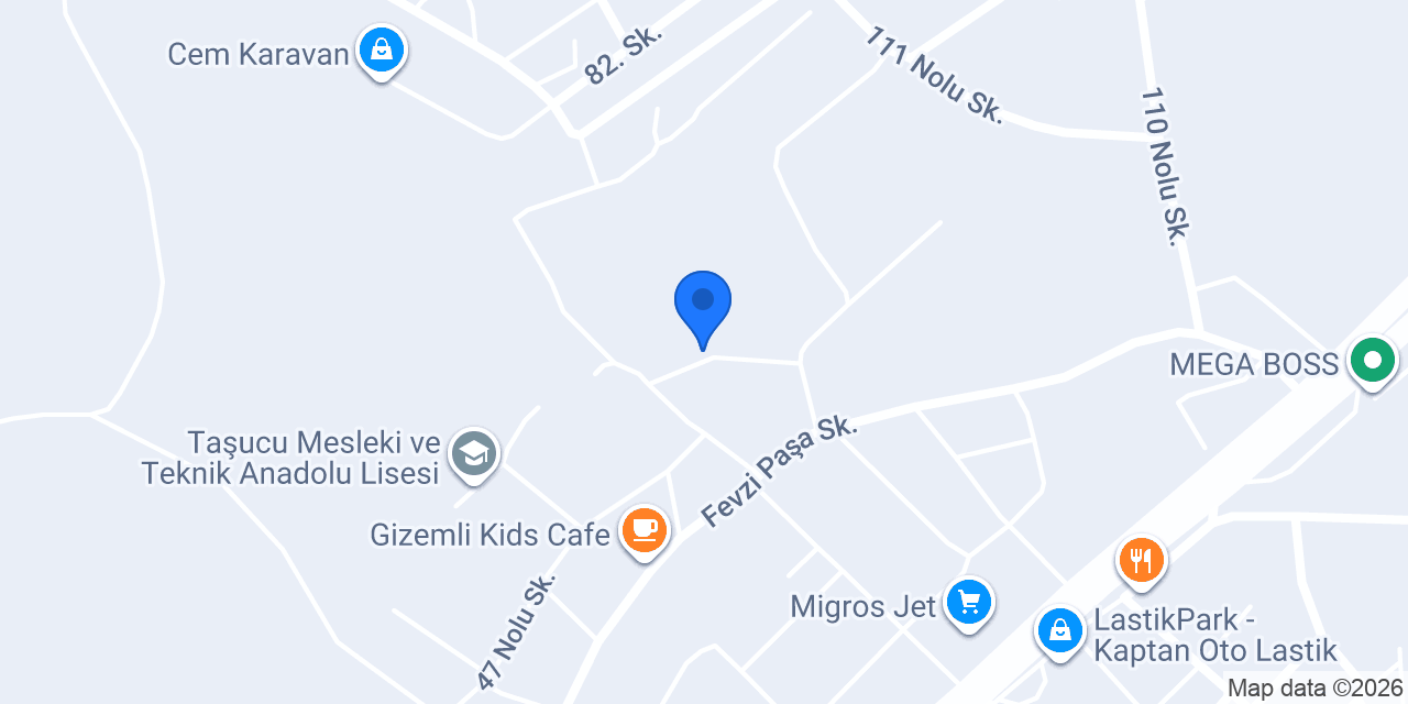 BİNİCİ VADİ KONUTLAR konumu