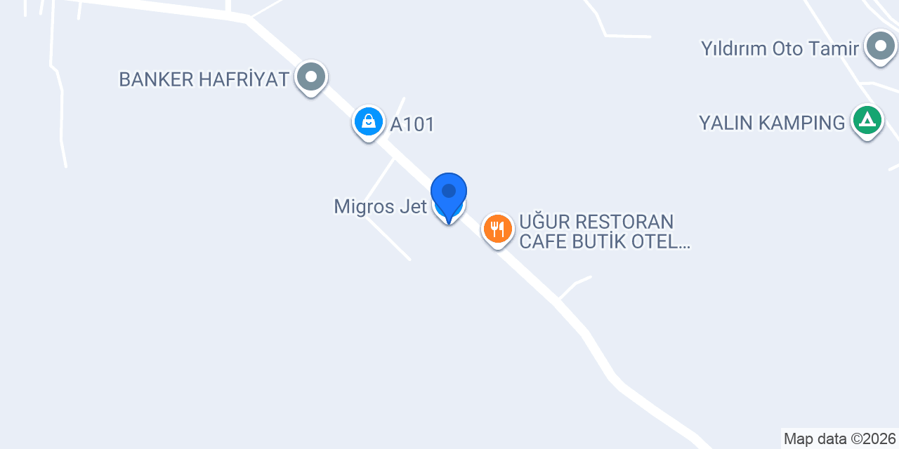Migros Jet konumu