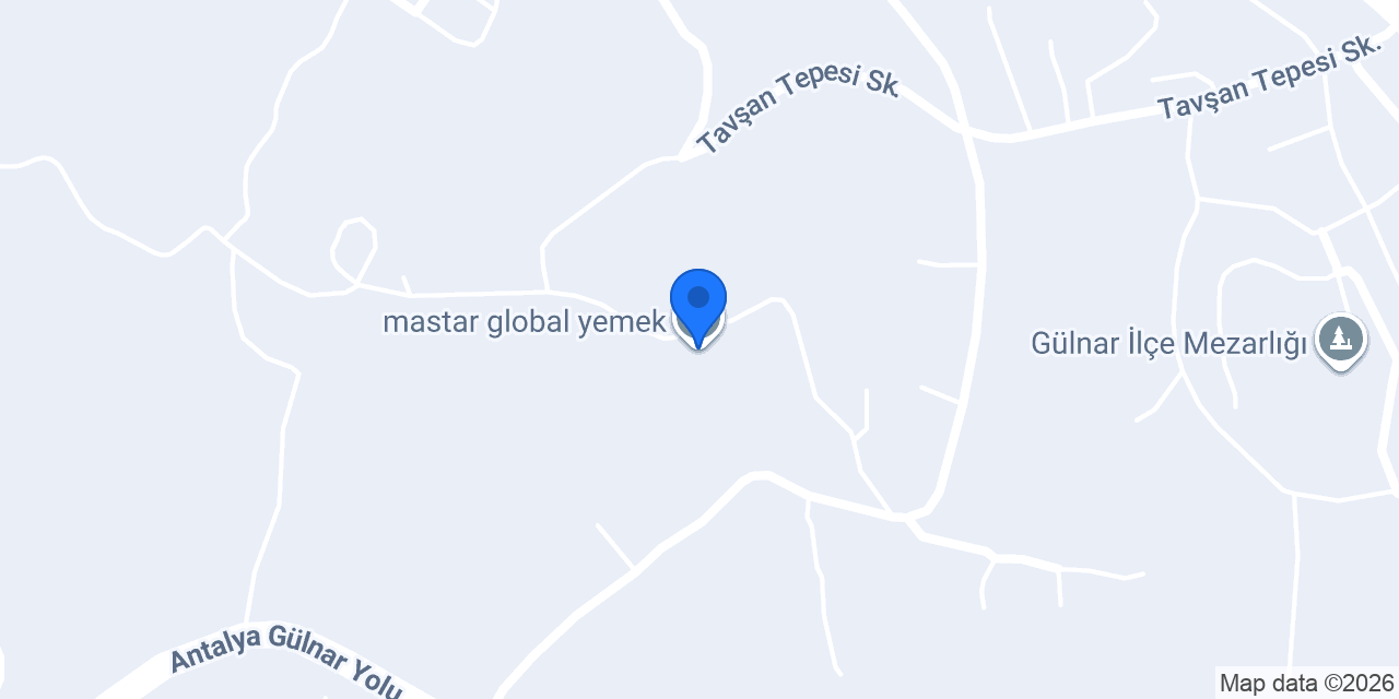 mastar global yemek konumu